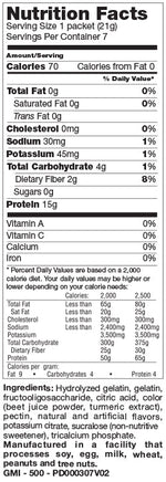 Strawberry Banana Proti-15 Gelatin